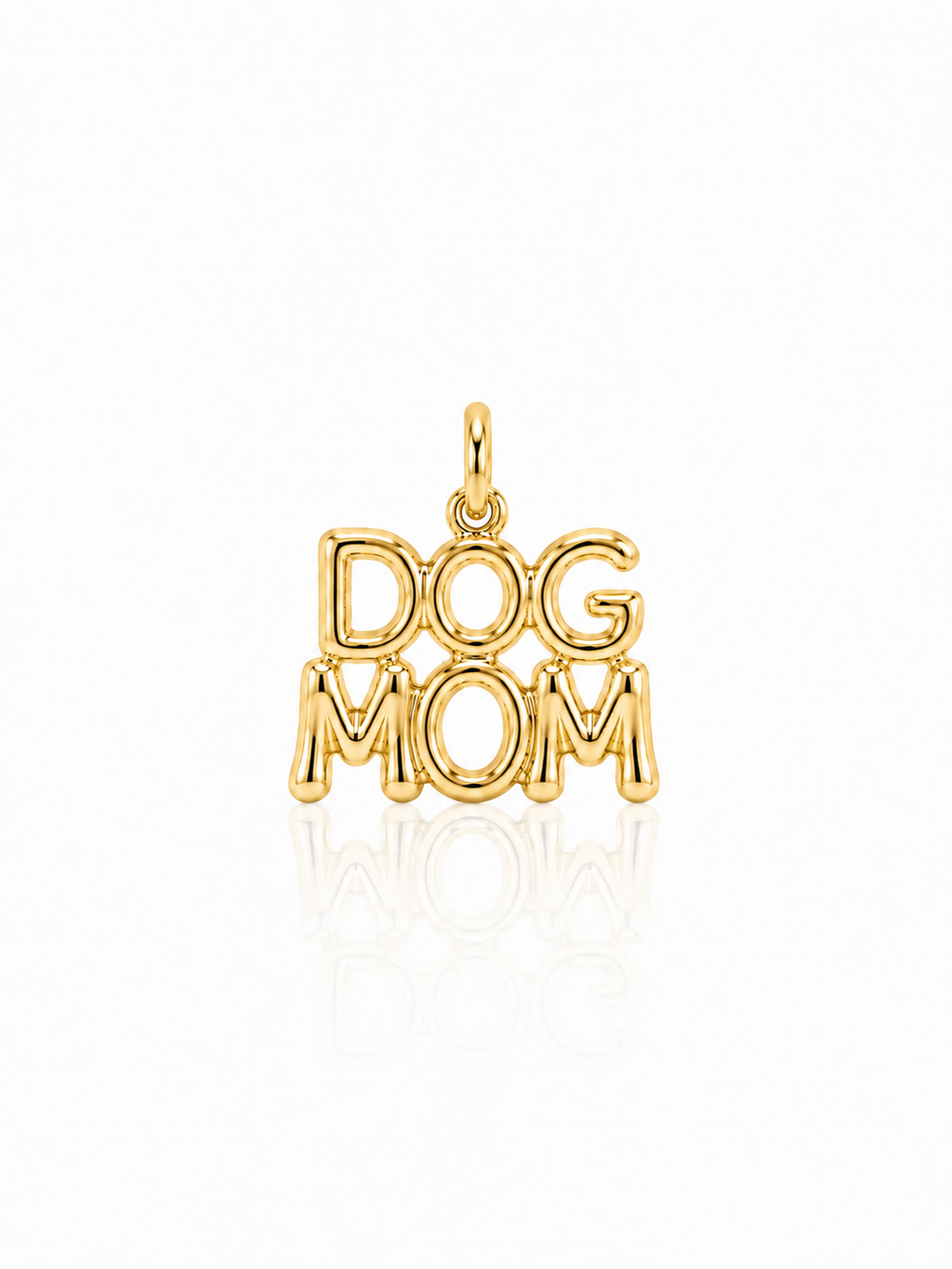 Ciondolo DOG MOM_Gold