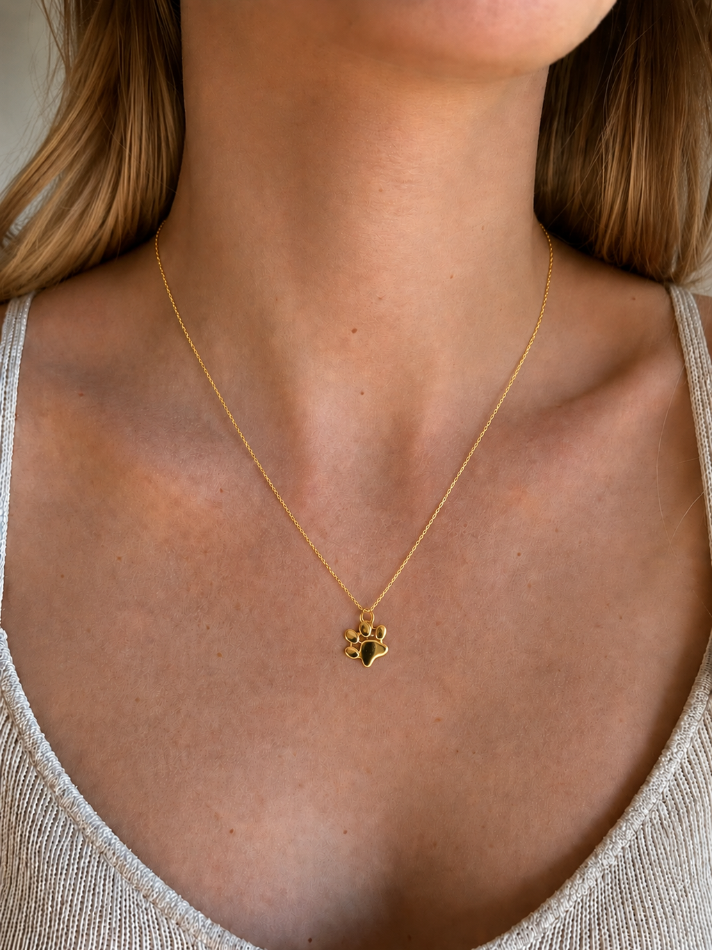 Ciondolo Zampina_Gold